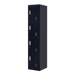Quad-Compartment Vertical Locker Efficient Storage Solution
