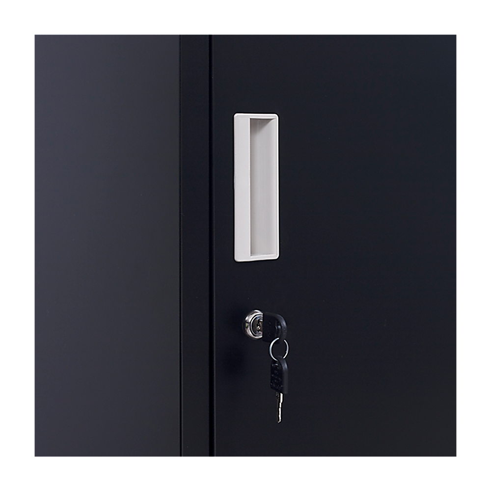 Quad-Compartment Vertical Locker Efficient Storage Solution