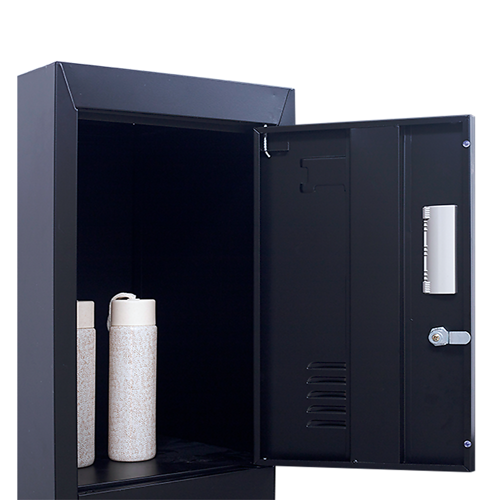 Quad-Compartment Vertical Locker Efficient Storage Solution