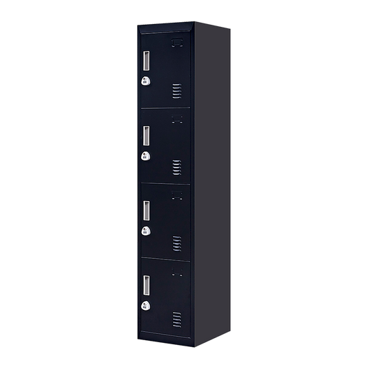 Quadruple-Door Vertical Cabinet Organize With Ease
