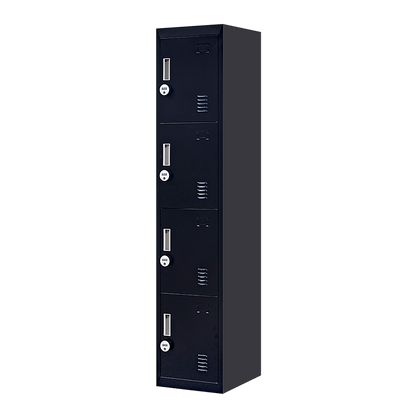 Four-Section Vertical Wardrobe Efficient Storage Solution