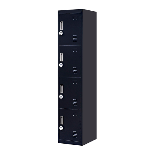 Four-Section Vertical Wardrobe Efficient Storage Solution