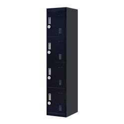 Four-Section Vertical Wardrobe Efficient Storage Solution