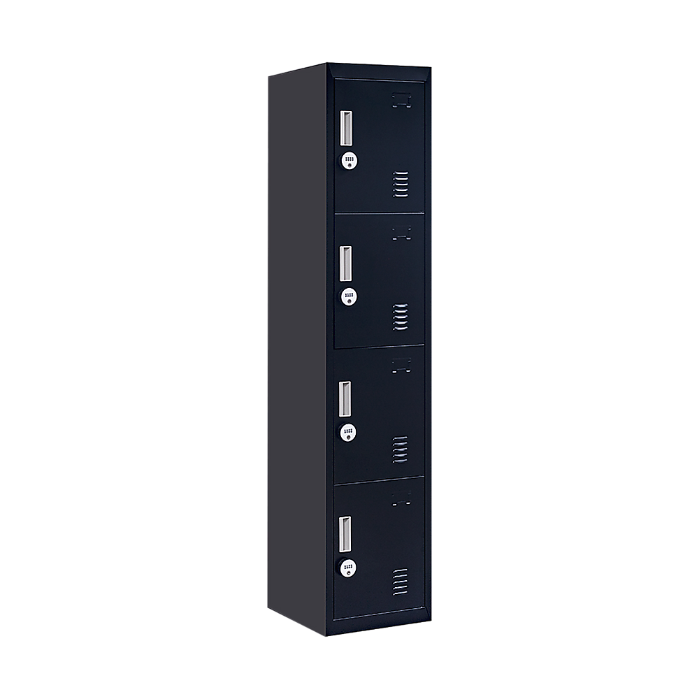Four-Section Vertical Wardrobe Efficient Storage Solution