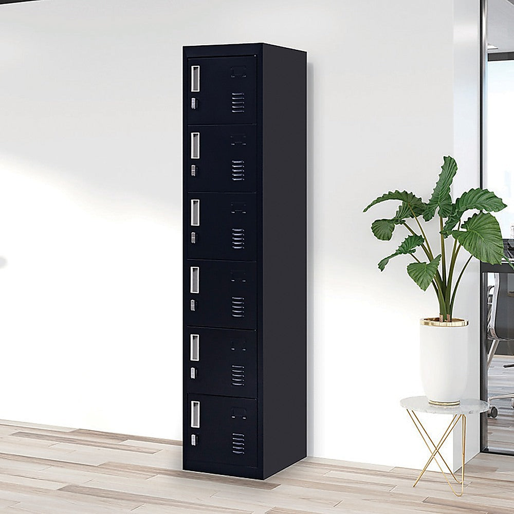 Six-Compartment Wardrobe Versatile Storage Solution