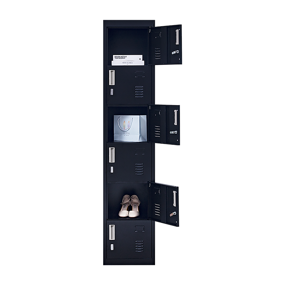 Six-Compartment Wardrobe Versatile Storage Solution