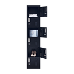 Six-Compartment Wardrobe Versatile Storage Solution