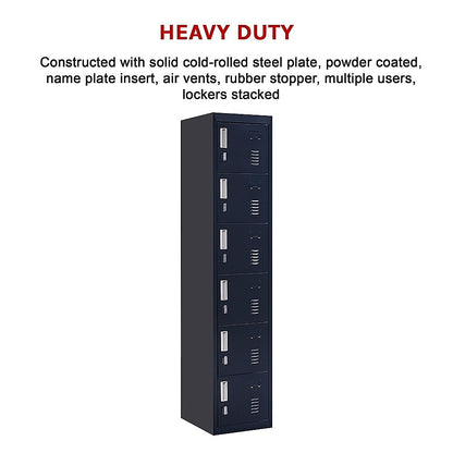 Six-Compartment Wardrobe Versatile Storage Solution