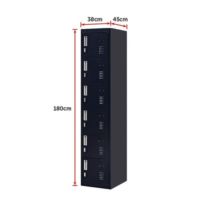 Six-Compartment Wardrobe Versatile Storage Solution