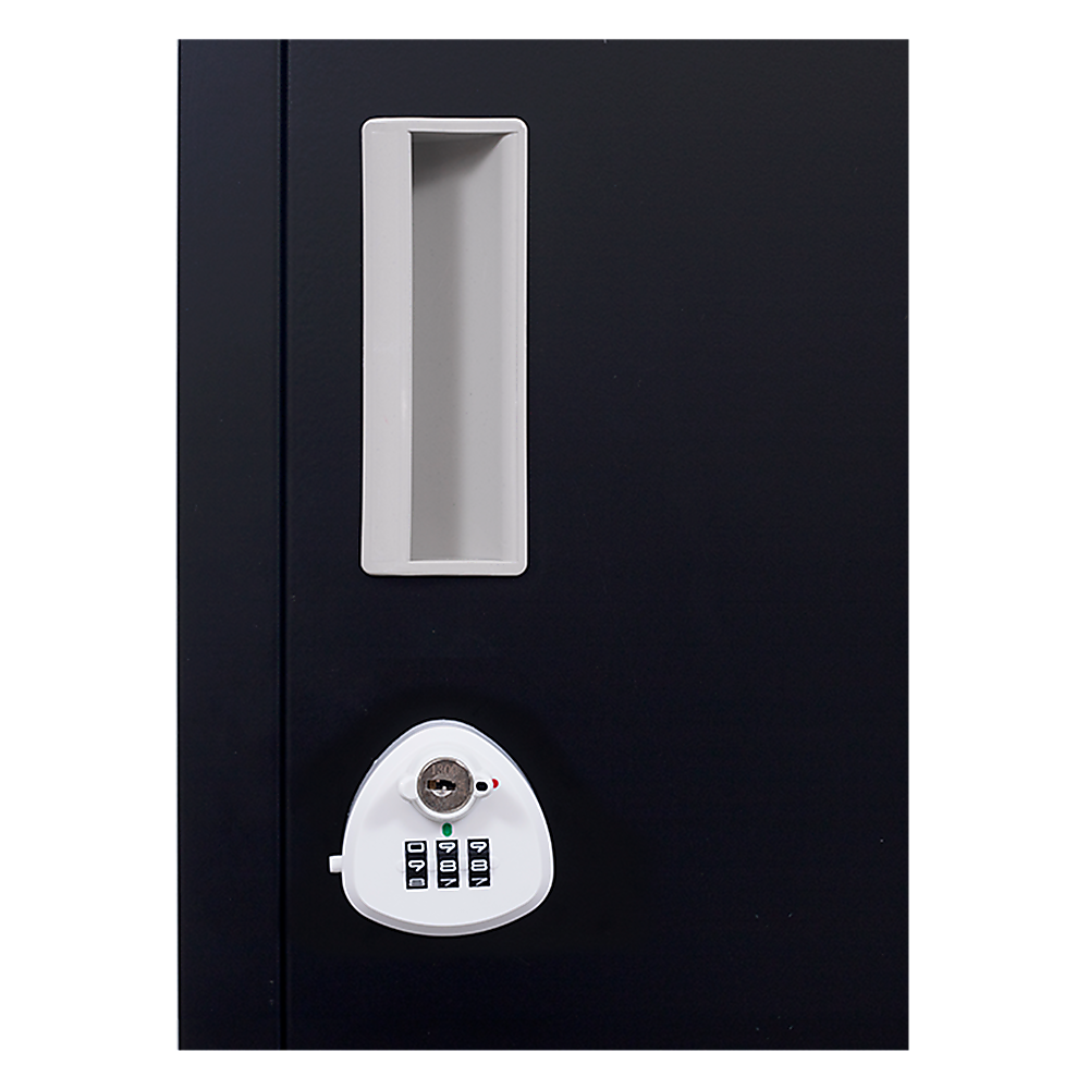 Six-Door Vertical Cabinet Spacious Storage For Gym And Office