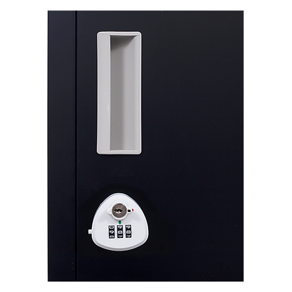 Six-Door Vertical Cabinet Spacious Storage For Gym And Office