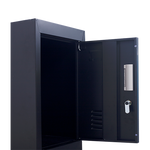 Six-Door Vertical Cabinet Spacious Storage For Gym And Office