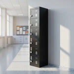 Hexa-Compartment Locker Efficient Organization For All Needs