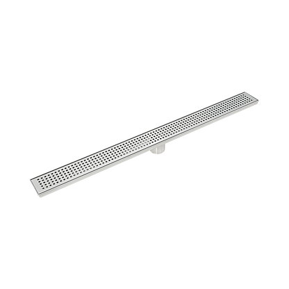 800Mm Stainless Steel Grate Shower Drain With Centre Outlet