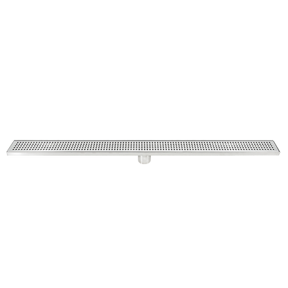 1000Mm Stainless Steel Grate Shower Drain Square Pattern
