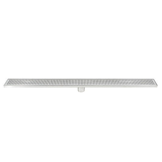 1000Mm Stainless Steel Grate Shower Drain Square Pattern