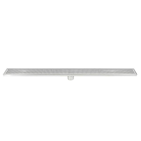 1000Mm Stainless Steel Grate Shower Drain Square Pattern