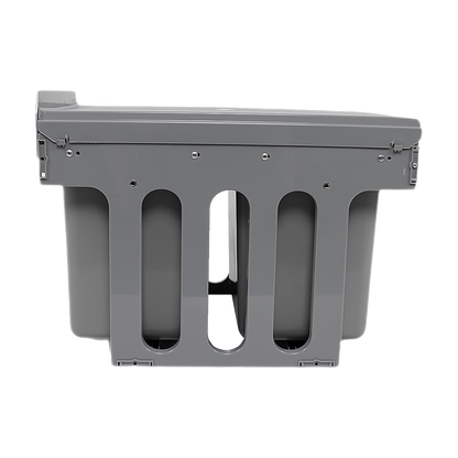 2X 15L Pull Out Trash Bin - Dual Kitchen Garbage Waste Cabinet