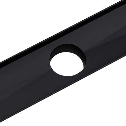 900Mm Black Grate Shower Drain Square Pattern