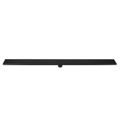 1200Mm Black Grate Shower Drain Square Pattern