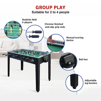 Foosball Soccer Table 4Ft Tables Football Game Home Party Gift