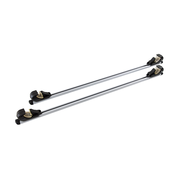  Car Top Roof Rail Rack Cross Bar Aluminium Lockable 1350Mm