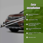 Car Top Roof Rail Rack Cross Bar Aluminium Lockable 1350Mm
