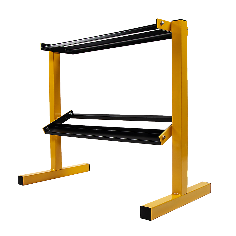 2 Tier Dumbbell Weights Storage Rack