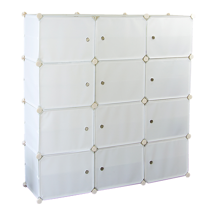 Cube Stack: Portable Shoe Rack