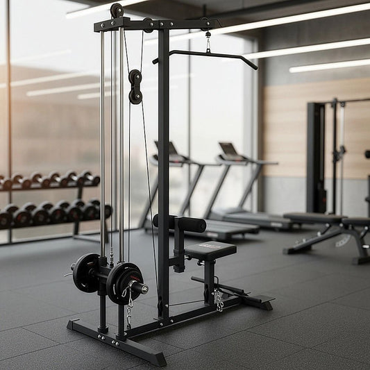 Lat PullDown Low Row Fitness Machine