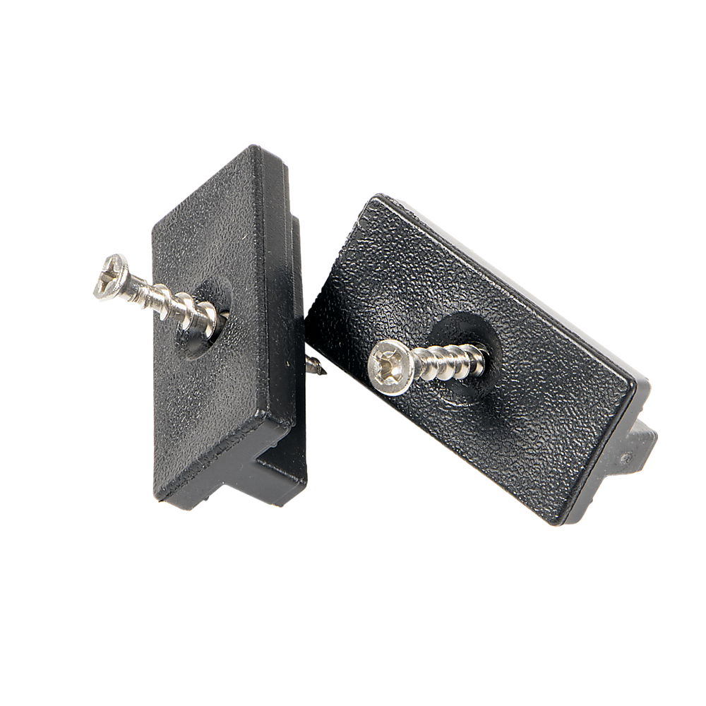 Composite Decking Hidden Fixing Fasteners (100 Plastic T Clips & Screws)