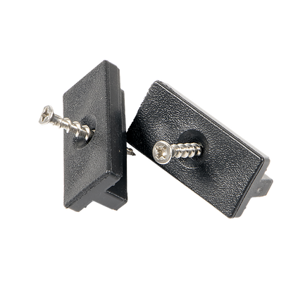 Composite Decking Hidden Fixing Fasteners (100 Plastic T Clips & Screws)