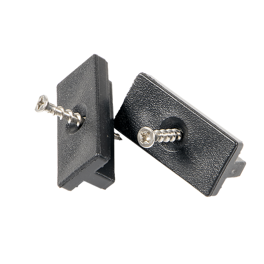 Composite Decking Hidden Fixing Fasteners (100 Plastic T Clips & Screws)