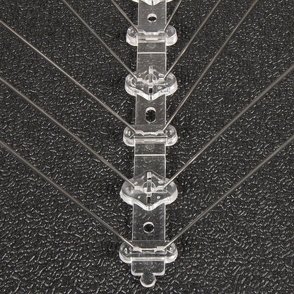 20X 50Cm Bird Spike S304 Wire Spikes Eaves Pigeon Gull Starling 10M
