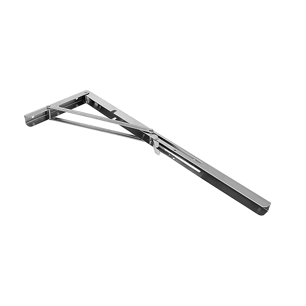Heavy Duty Stainless Steel Folding Table Bracket (2X 20", 50Kg Load)