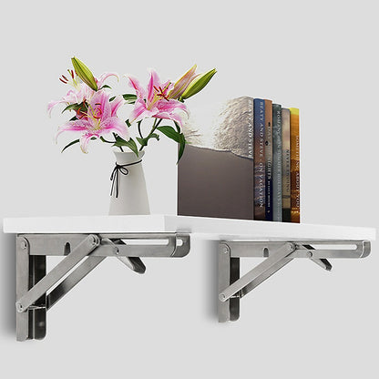 Heavy Duty Stainless Steel Folding Table Bracket (2X 20", 50Kg Load)