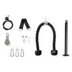 Pulley System Cable Attachment Pull Down Machine Diy Home Gym Workout Kit
