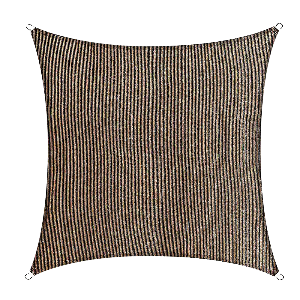 Rectangle Sun Shade Sail Canopy Cover Coffee