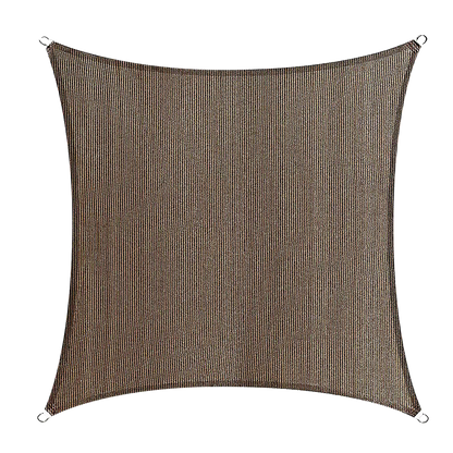 Rectangle Sun Shade Sail Canopy Cover Coffee