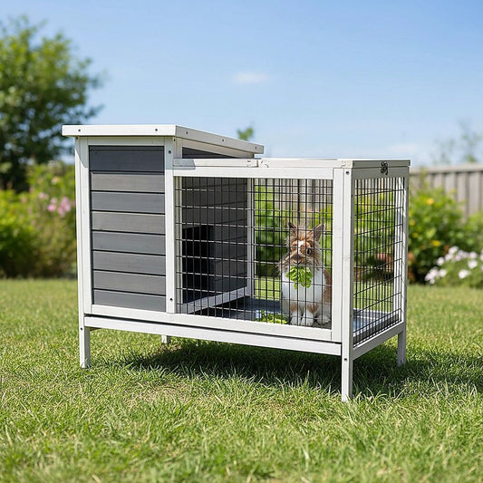 Rabbit Bunny Cage Hutch Pet Cages Enclosure