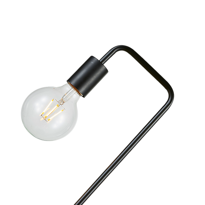Modern Table Lamp Desk Light Bedside Bedroom Black