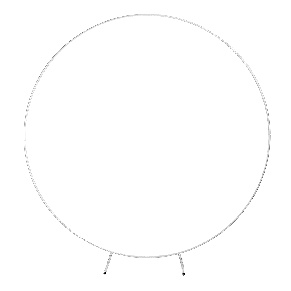 2M Wedding Hoop Round Circle Arch Backdrop Flower Display Frame