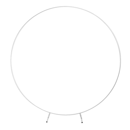 2M Wedding Hoop Round Circle Arch Backdrop Flower Display Frame