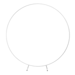 2M Wedding Hoop Round Circle Arch Backdrop Flower Display Frame