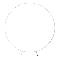 2M Wedding Hoop Round Circle Arch Backdrop Flower Display Frame