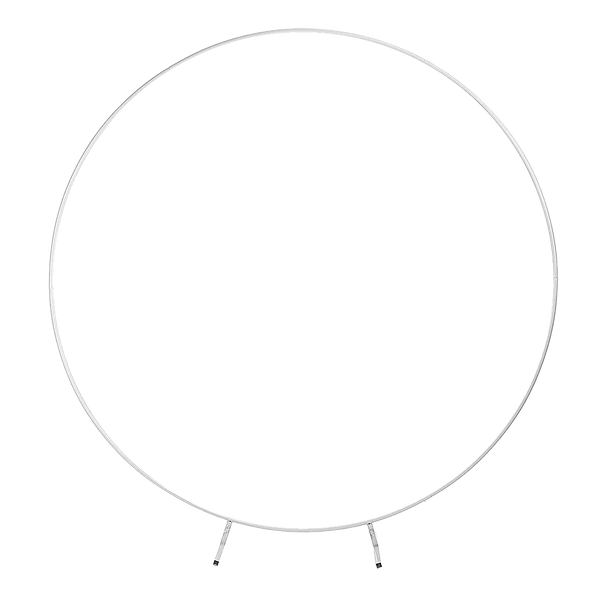  2M Wedding Hoop Round Circle Arch Backdrop Flower Display Frame