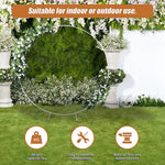 2M Wedding Hoop Round Circle Arch Backdrop Flower Display Frame