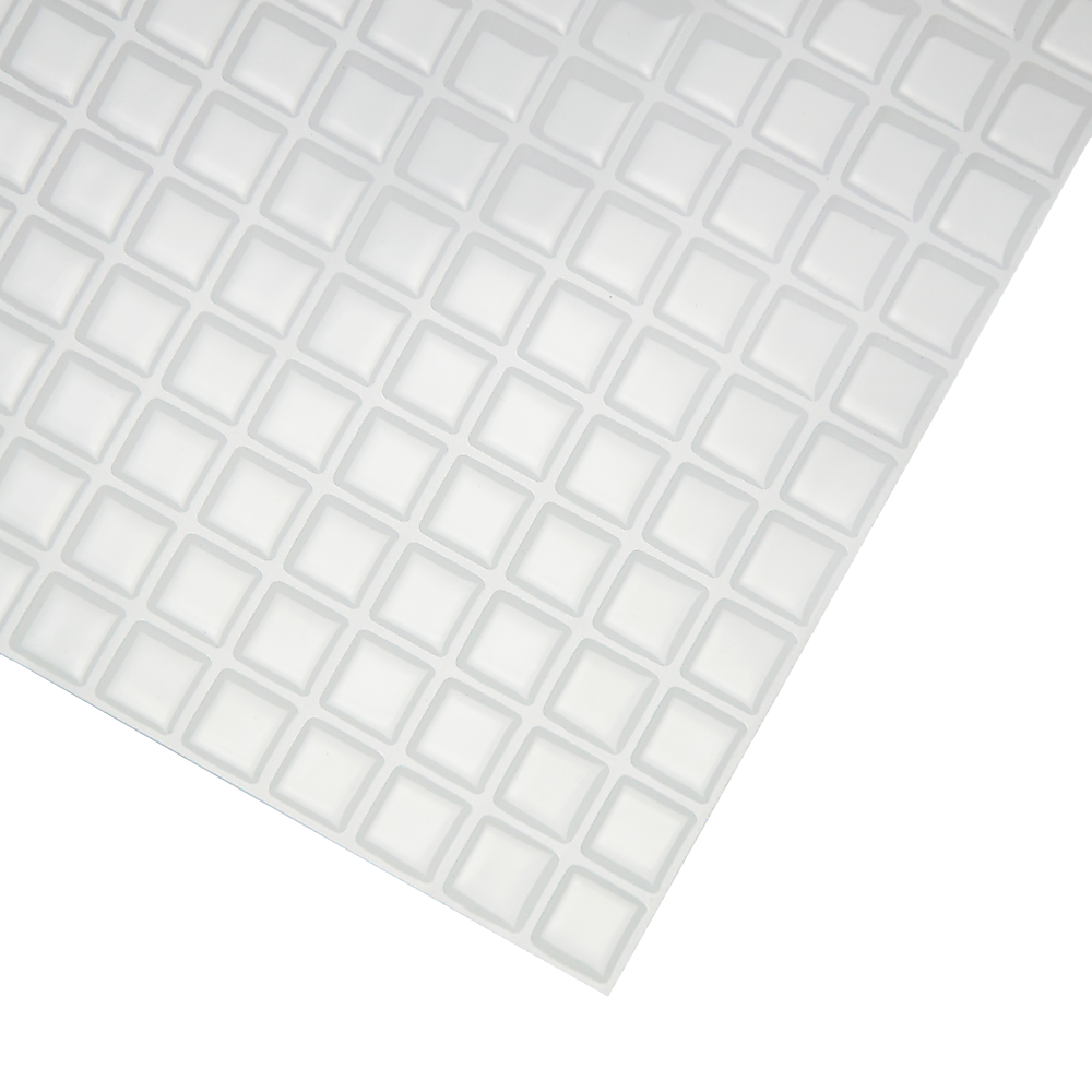 Tiles 3D Peel And Stick Wall Tile Stereoscopic Crystal White 10 Sheets