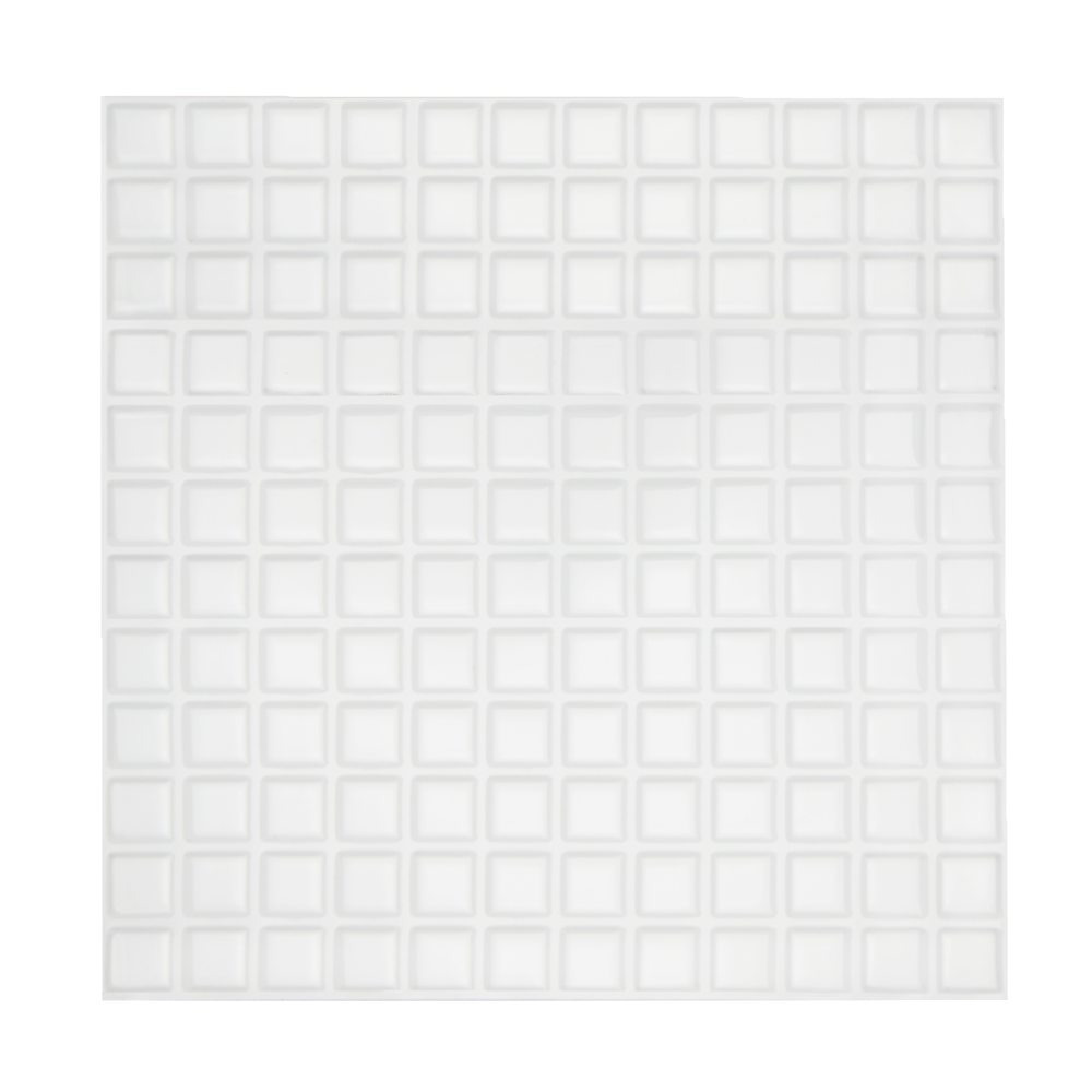 Tiles 3D Peel And Stick Wall Tile Stereoscopic Crystal White 10 Sheets