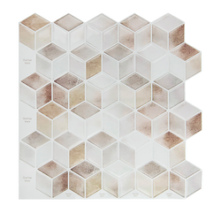 Tiles 3D Peel And Stick Wall Tile Shell Mosaic 10 Sheets